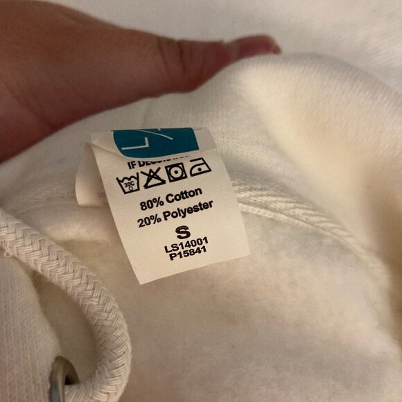 Fed Up Pullover Hoodie Sweatshirt White Sz Small Fed Ex 90s Fedex Unisex - Picture 9 of 9